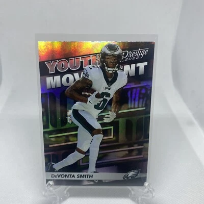 2022 Prestige Football Youth Movement #3 DeVonta Smith - Philadelphia Eagles - Image 1 of 2