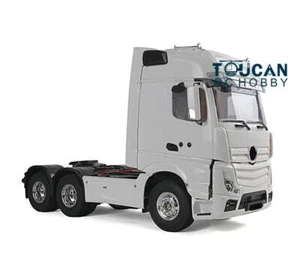 TOUCANRC 1:14 3 Achsen Eigenbau RC Highline Zugmaschine LKW PKW Anhänger Bausatz 35T Motor - Bild 1 von 4