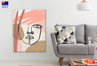 Man Face Portrait Line Art Design Wall Canvas Home Decor Australian Made Quality