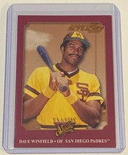 2002 Donruss Studio Classic /1000 Dave Winfield #CS-16 - ⚾MLB San Diego Padres⚾