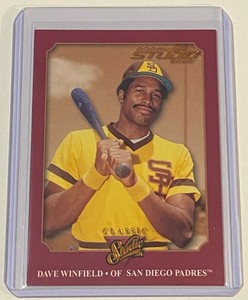 2002 Donruss Studio Classic /1000 Dave Winfield #CS-16 - ⚾MLB San Diego Padres⚾