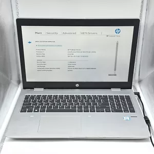 HP ProBook 650 G4 15.6" Laptop | i3-8130U 2.20GHz | 8GB RAM | No SSD/OS | *READ* - Picture 1 of 9