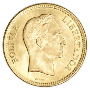 1930 Venezuela Gold 10 Bolivares 0.0933 oz Y#31