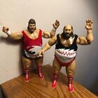 NATURAL DISASTERS ( Earthquake & Typhoon ) WWE wrestling lot CLASSIC FIGURES wwf