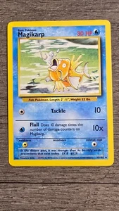 MAGIKARP 35/102 BASE SET COMMON UNLIMITED POKEMON TCG VINTAGE - Picture 1 of 2