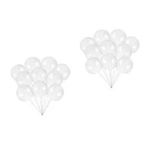 70 Stück Bobo-Luftballons, 20,3 cm, durchsichtige Luftballons, transparente - Bild 1 von 12