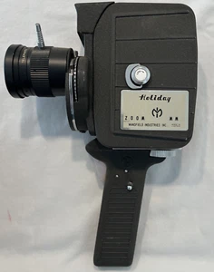 8MM Mansfield Holiday Zoom MM Automatic/Windup Movie Camera 1960s - Picture 1 of 12