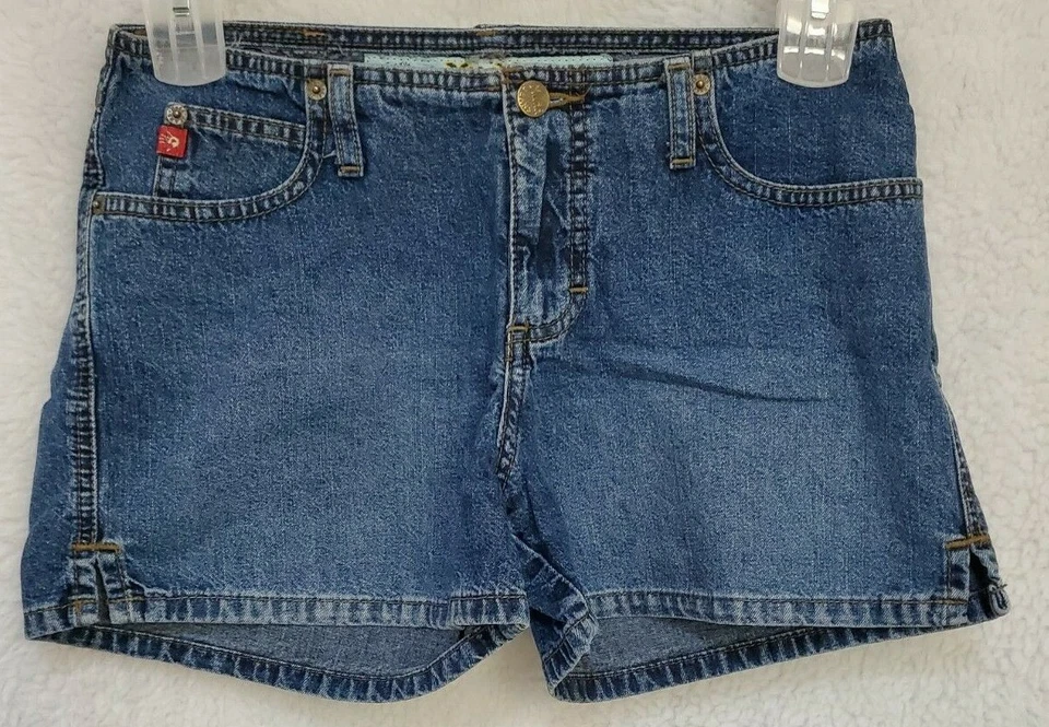 Pantalones cortos Mudd Jeans para mujer talla 9 azul Jean Foto 1 de 4