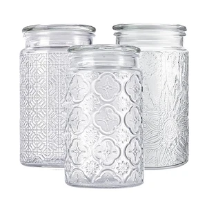 32 Unzen Weite Öffnung Einmachgläser, 3er Pack Glas Gläser mit Deckel, Einlege Einmachgläser... - Bild 1 von 7