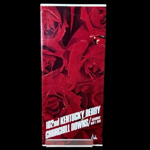 1976 102nd Kentucky Derby Program Horse Racing Churchill Downs - Picture 1 of 6