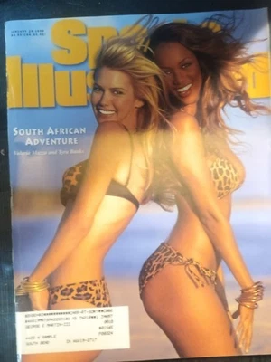 Sports Illustrated Swimsuit Edition feat. Valeria Mazza and Tyra Banks - Image 1 of 4