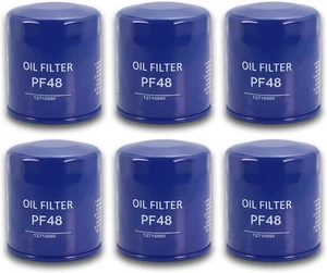 PF48 Engine Oil Filter Compatible with Chevy Silverado Tahoe Suburban, GMC... - Picture 1 of 8