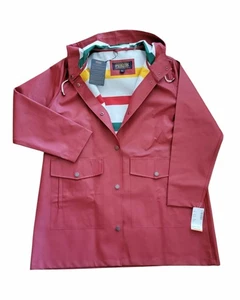 NICE Red Pendleton Surrey Glacier Point Lined Hooded Rain Jacket Size XL NWT - Picture 1 of 9