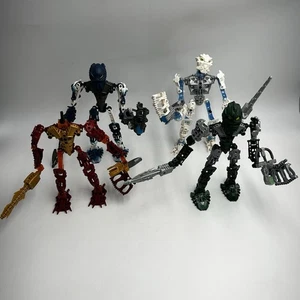 Lego Bionicle Toa Inika Menge 4 fast vollständig Sammlerstück - Bild 1 von 9