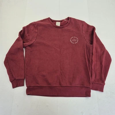 JACK WILLS Sudadera XL Rojo Hombres Logo Gráfico Cuello Redondo Mezcla de Alg... - Imagen 1 de 4