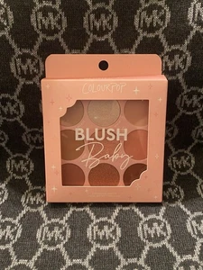 BNIB ColourPop Pressed Powder Eyeshadow Palette Blush Baby 9 Shades - Picture 1 of 5