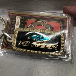 Chevy Blazer Keychain Key Ring Highland Glen Mfg USA Made Original Packaging Vtg - Picture 1 of 9