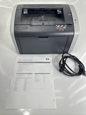 HP LaserJet 1012 Monochrome Workgroup Laser Printer Q2461A - Image 1 of 4