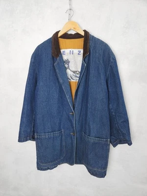 Chaqueta vaquera vintage Kenzo Jeans azul talla M Foto 1 de 4