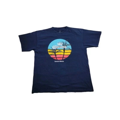 Camiseta Corona Beer Hombre XL Can-cun México Manga Corta  Foto 1 de 4