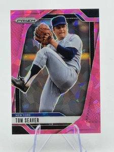 2025 Panini Prizm Baseball - Tom Seaver #33 Pink Ice Prizm - Picture 1 of 2