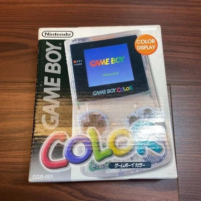 Game Boy Color Clear Console 3650 From Japan - Image 1 of 4