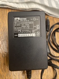 Adattatore alimentatore 12V Bestec AC DC BPA-201S-12 SN/010211763 - Foto 1 di 4