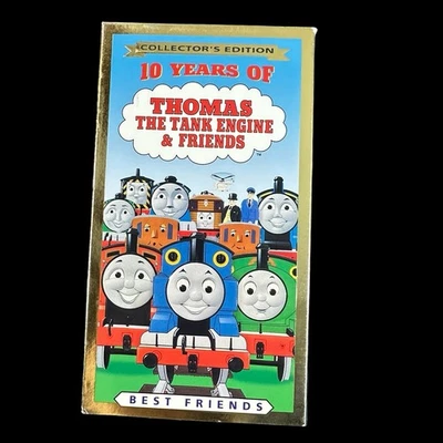 10 Years of Thomas the Tank Engine & Friends Best Friends VHS George Carlin - Image 1 of 4