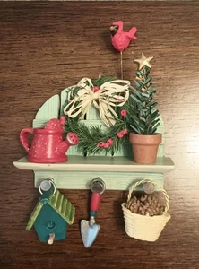 Punze Andenken Ornament Gärtner Weihnachtsecke 2002 Landhaus  - Bild 1 von 4