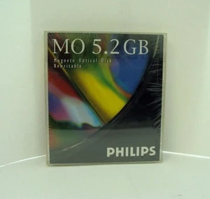 NEW Philips 83PDO MO 5.2GB Optical Disk 5.25" Rewritable EDM-5200C EDM-5200B - Picture 1 of 4