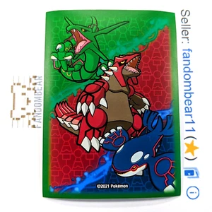 Manicotto carte singolo Legends of Hoenn 2021 Pokemon Center originale - Foto 1 di 6