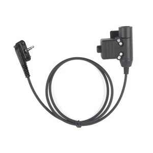 Walkie Talkie Tactical Headset Adapter Funkgerät für Vertex VX-160 VX-210 Serie - Zdjęcie 1 z 7