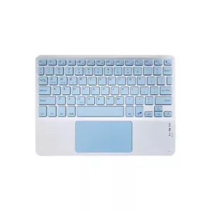 Rechargeable Wireless Bluetooth keyboard mute With touchpad for PC ipad Mac Work - Picture 1 of 16