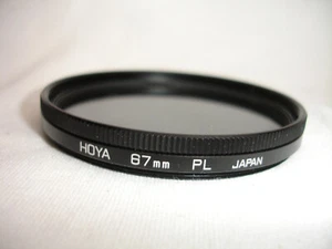 Hoya 67mm PL Linear Polarizer Lens Filter - Picture 1 of 2