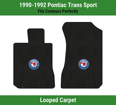 Lloyd Classic Loop Front Mats for '90-92 Pontiac Trans Sport w/Pontiac Chief - Image 1 of 4
