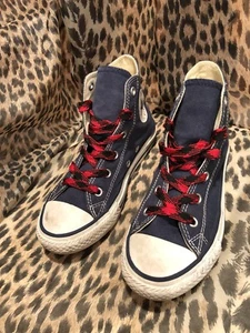 CONVERSE CHUCK TAYLOR CT ALL STAR HIGH NAVY YOUTH KIDS SZ 1 US 3J233 - Picture 1 of 7