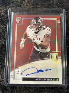 2022 Panini Impeccable Football Arnold Ebiketie Autographed Rookie Card /49 - Picture 1 of 3