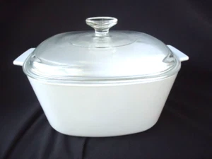 corning ware winter white casserole dish 3 L a-3-b - Picture 1 of 6