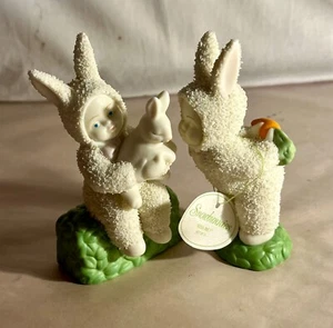 Abt. 56 Schneehasen 4" "Kiss Me?" Figuren Set - Bild 1 von 2