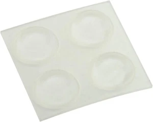 24Pc National Hardware N225-466 Self Adhesive Surface Bumpers Protector in Clear - Picture 1 of 2
