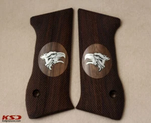 KSD Marke Jericho 941 F/FS kompatibel Walnuss Griffe Diamant - Bild 1 von 2