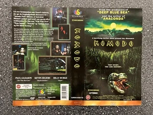 Vintage Komodo Paul Gleason VHS Cover Only - Danish Edition - No Tape - Picture 1 of 1