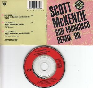 Scott McKenzie  CD-SINGLE  SAN FRANCISCO  ( 3inch )    REMIX ' 89 