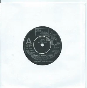 Diana Ross & Supremes:Supremes Medley Part 1 & 2:Motown:TMG 1180 - Picture 1 of 2