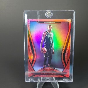 1 ON EBAY - Kevin Durant NETS RED HOLO PANINI CERTIFIED CARD - INVESTMENT 