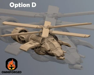 Warrior VTOL Elicottero MWO Mecha Miniatura Compatibile con Battletech - Foto 1 di 1