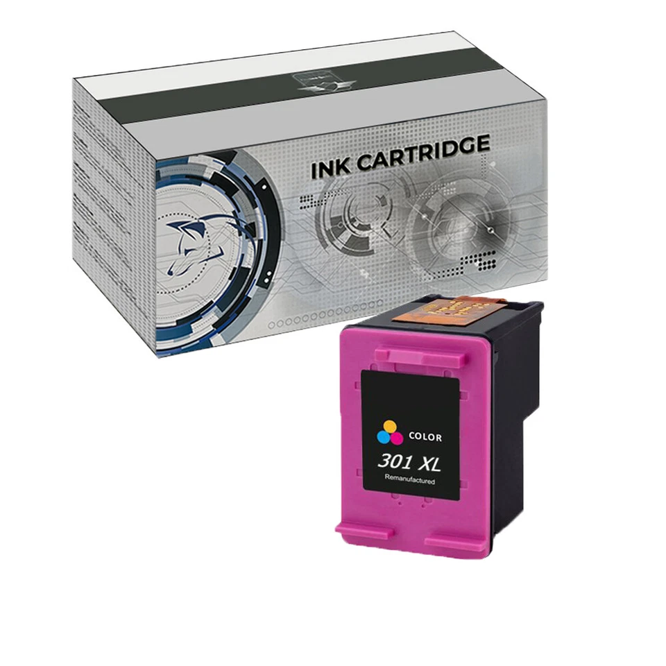 PILOGICO Cartuccia 301XL COLORE compatibile per HP DESKJET 1050, 2050, 3050, 3000,1000