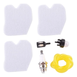 Air Fuel Filter Spark Plug Gas Line Bulb Kit Fit For Husqvarna Chainsaw 230 v - Bild 1 von 4