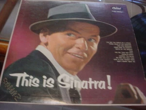 FRANK SINATRA this is sinatra, vg++ mono lp on CAPITOL, TURQUOISE, 1956 - Imagen 1 de 2