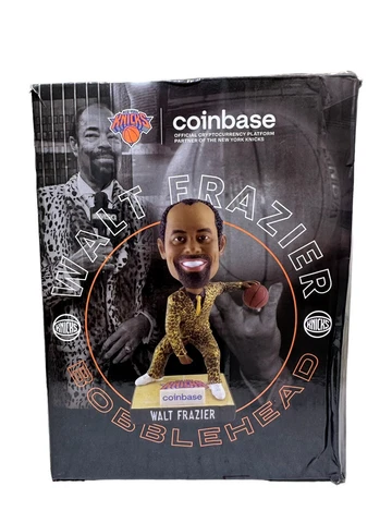 Walt Frazier Bobblehead New York Knicks NBA Basketball MSG Cover